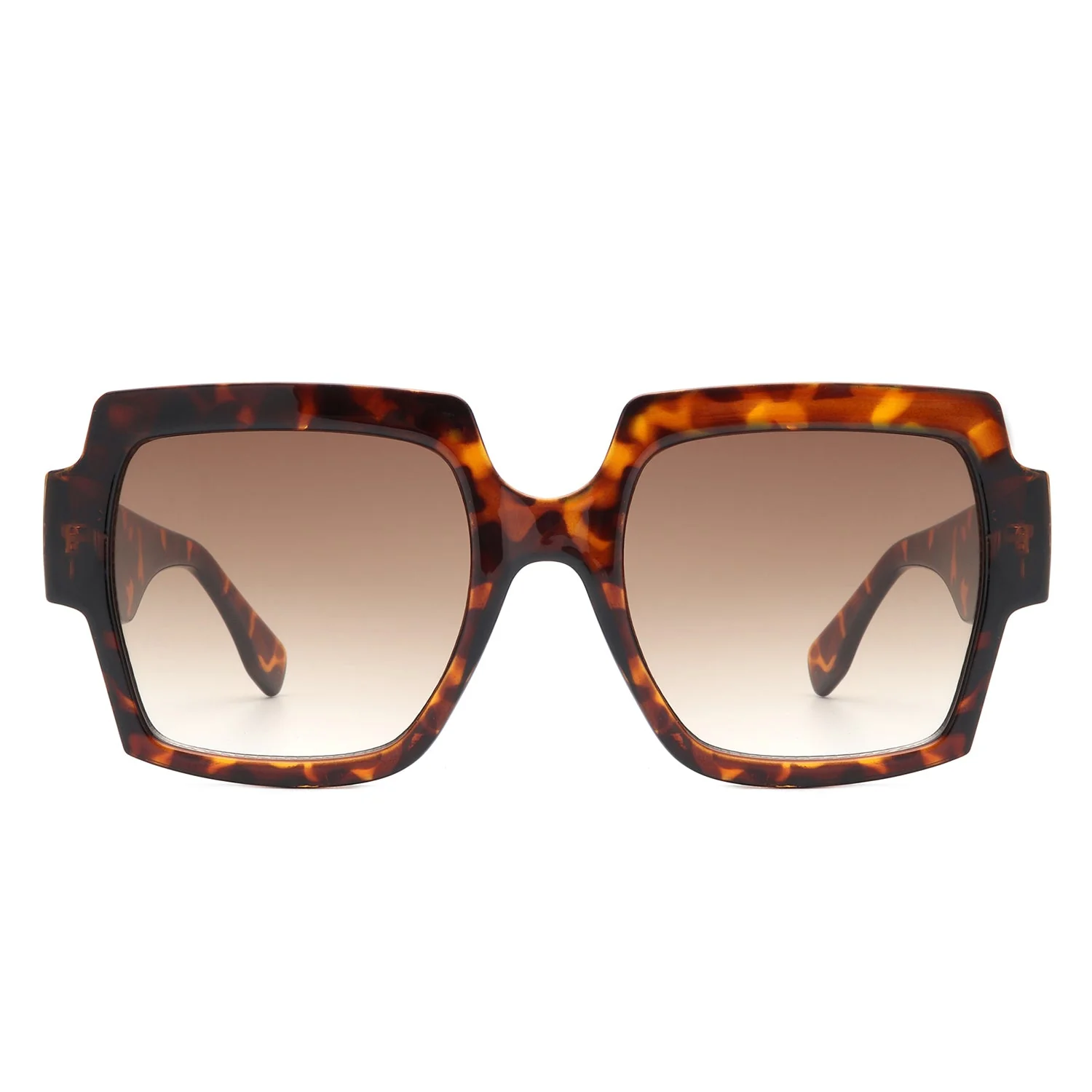 Keen - Women's Fashion Oversized Flat-Top Square Sunglasses - Image 4