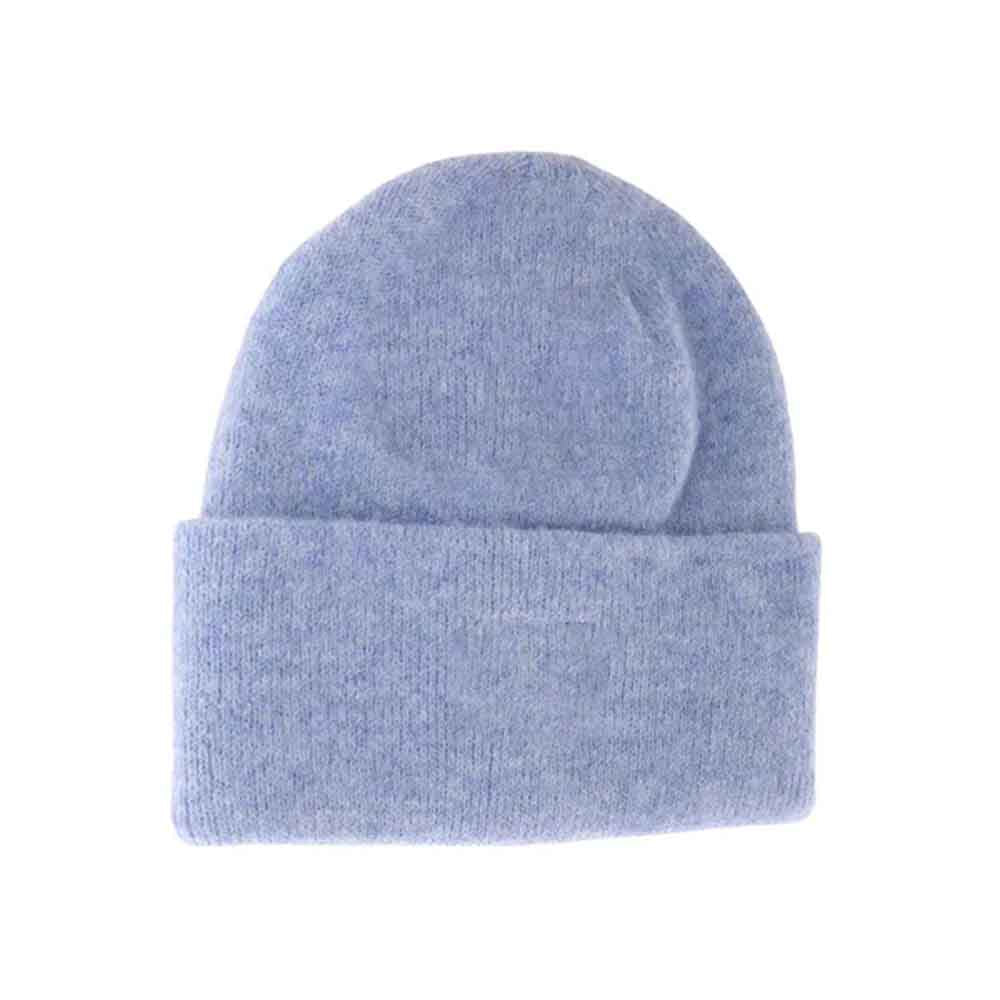 KIDS Soft Ribbed Leather Patch C.C. Beanie - Image 3