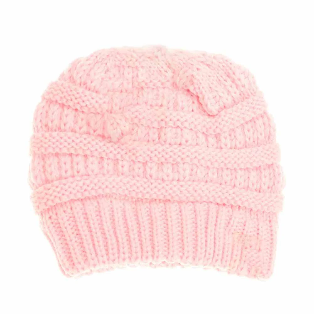 Kids Solid C.C Beanie