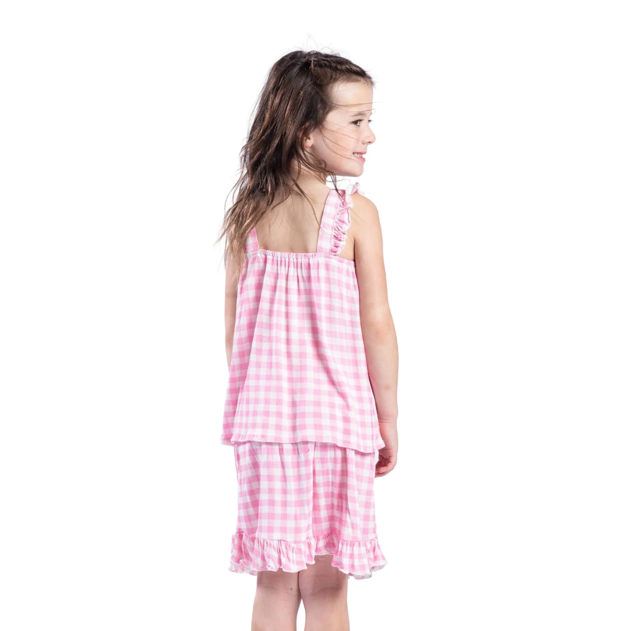 Kids Strawberry Picnic Bamboo Tank Set - Image 3