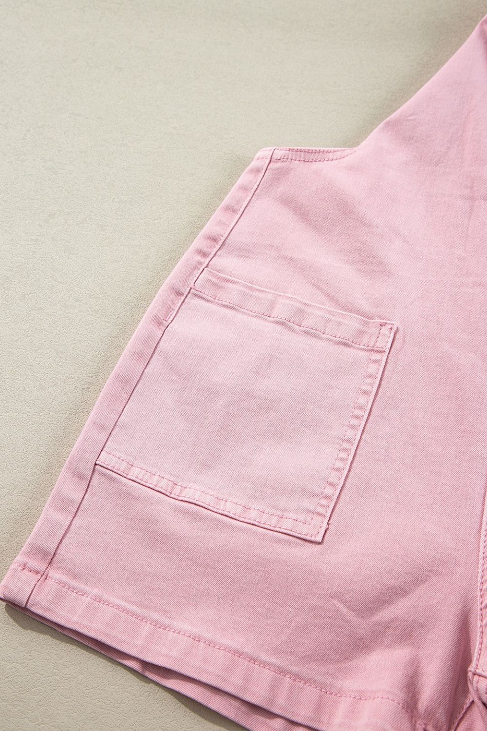 Knot Straps Denim Overalls with Pockets - Image 8
