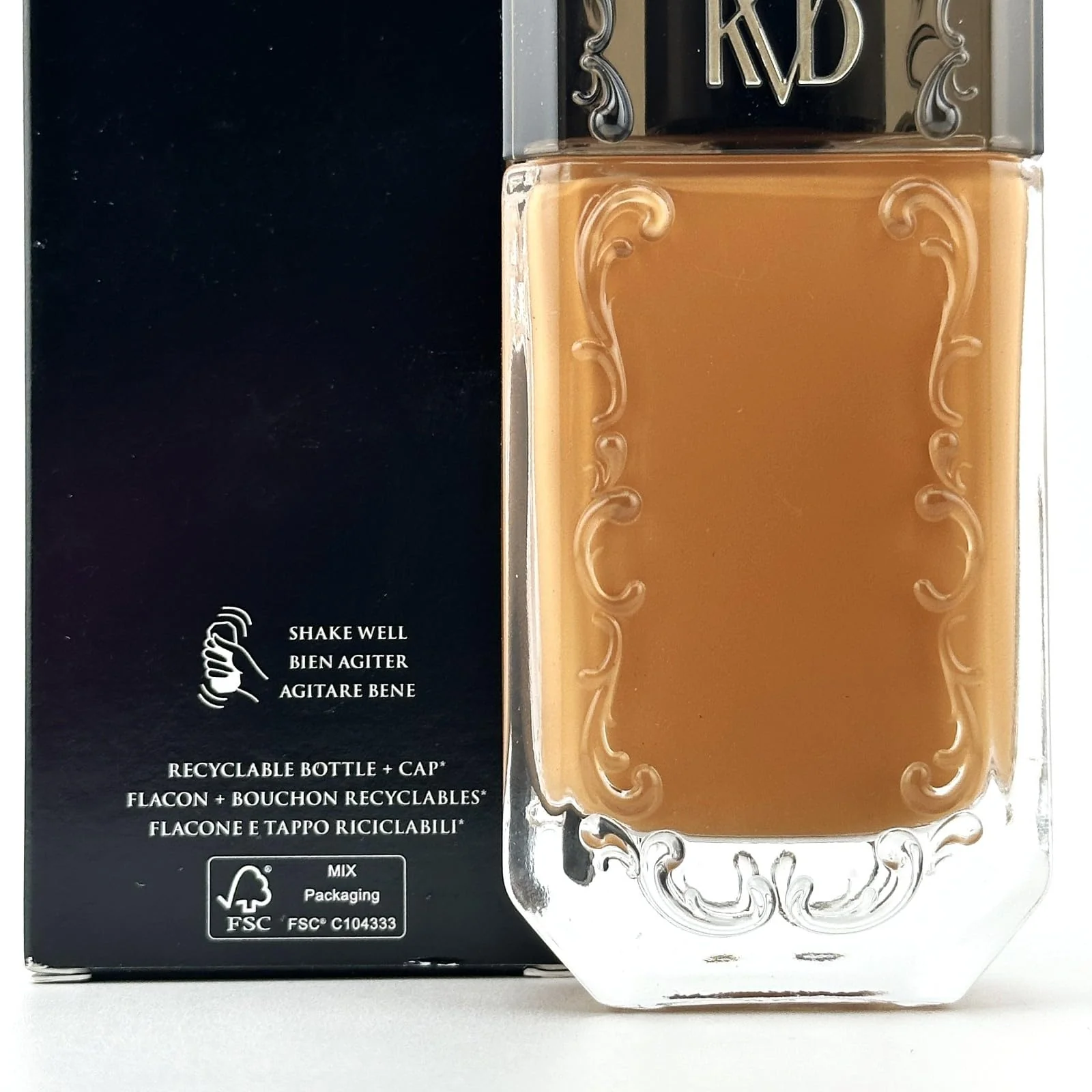 KVD Beauty Good Apple Full Coverage Foundation TAN 070 - Image 6