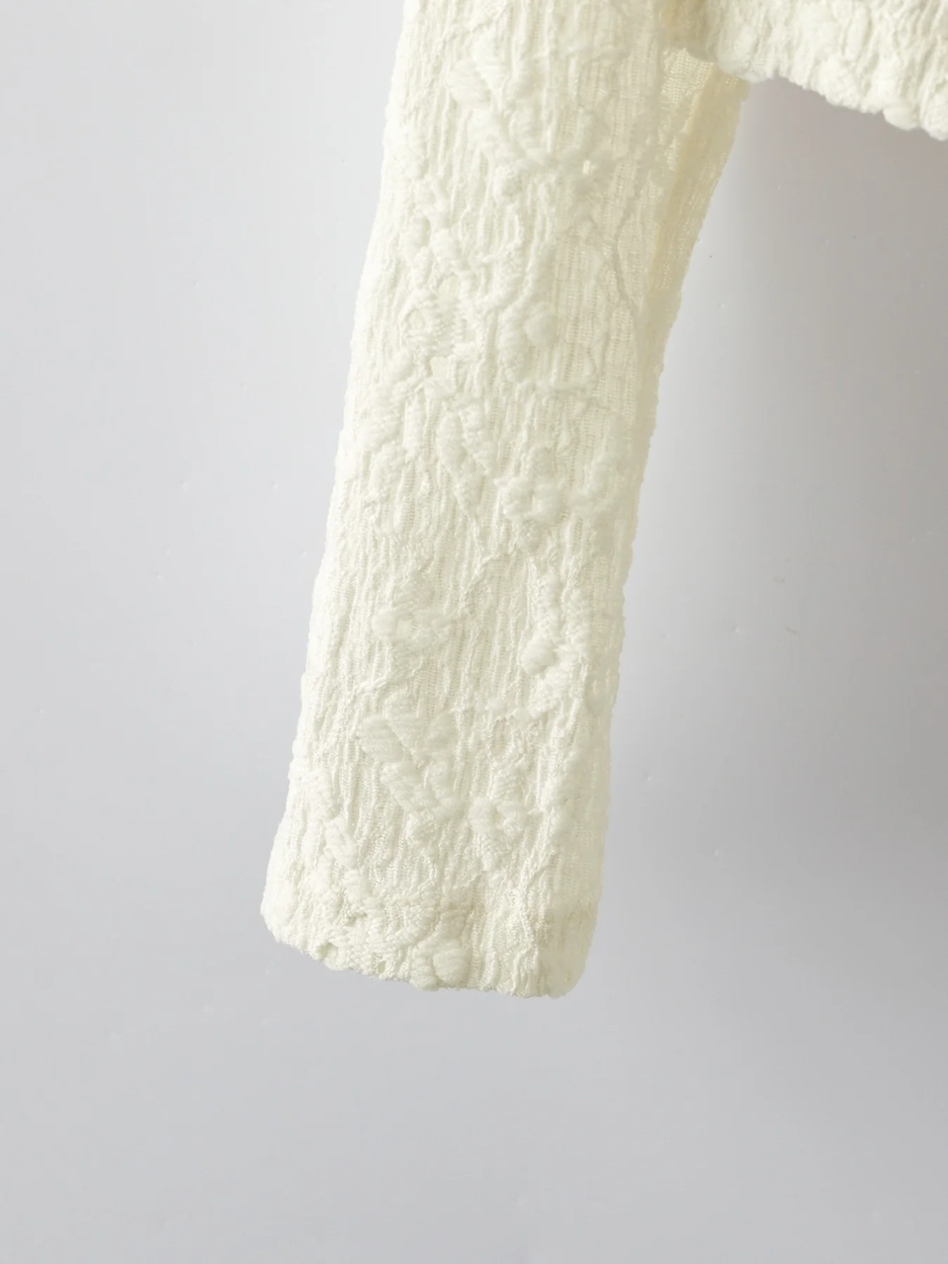 Lace Lightweight Button Up Cardigan - Image 6