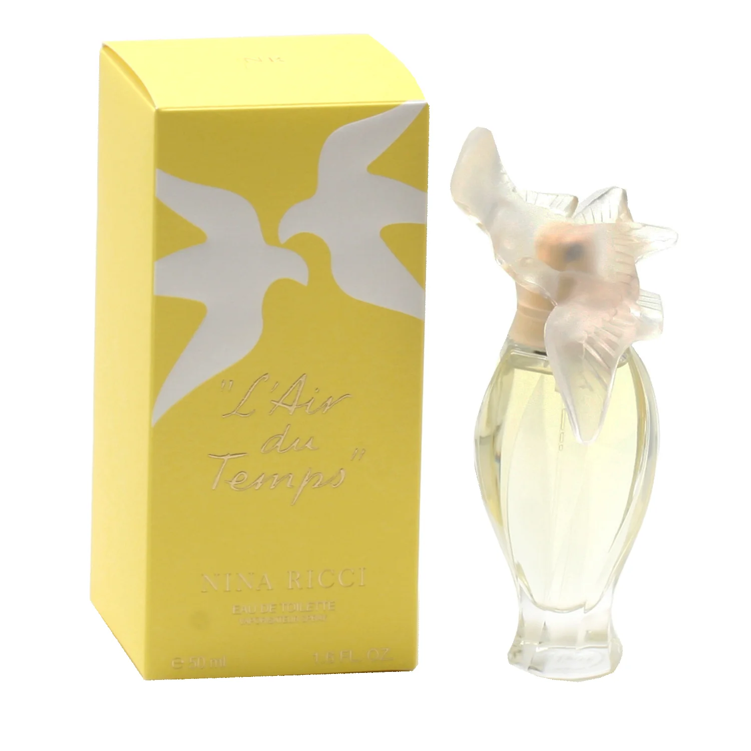 L'AIR DU TEMPS LADIES BY NINA RICCI EDT SPRAY (FANCY DOVE CAP)