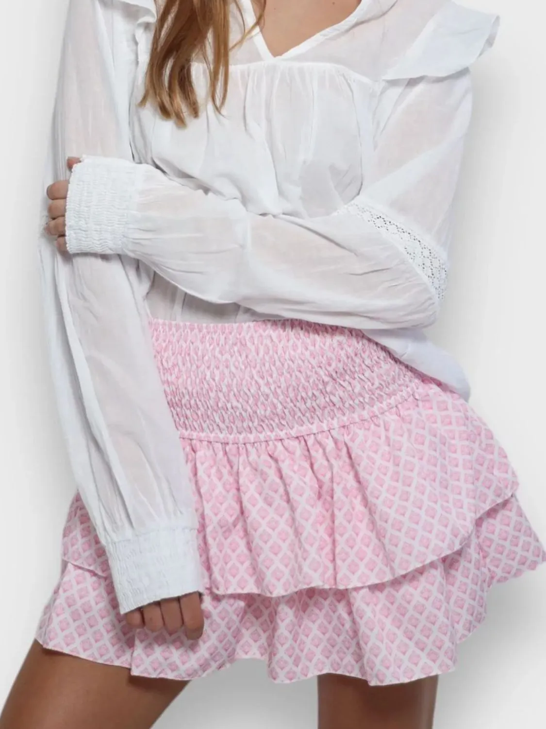 Layered Mini Skirt