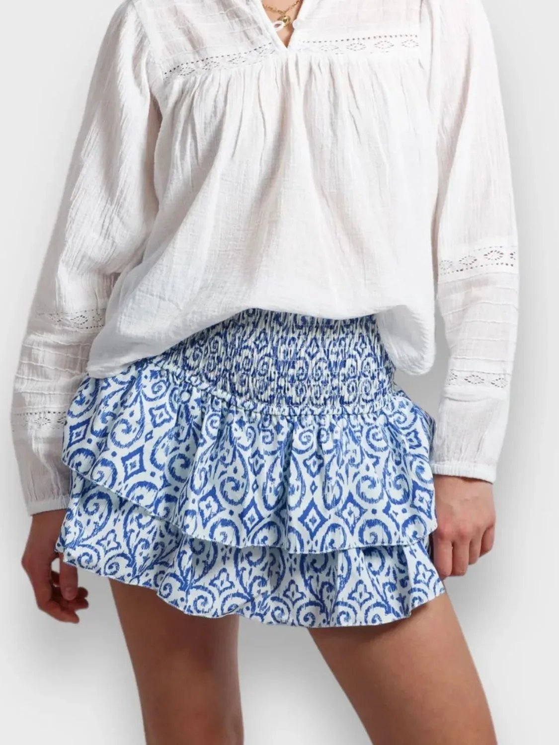 Layered Mini Skirt - Image 4