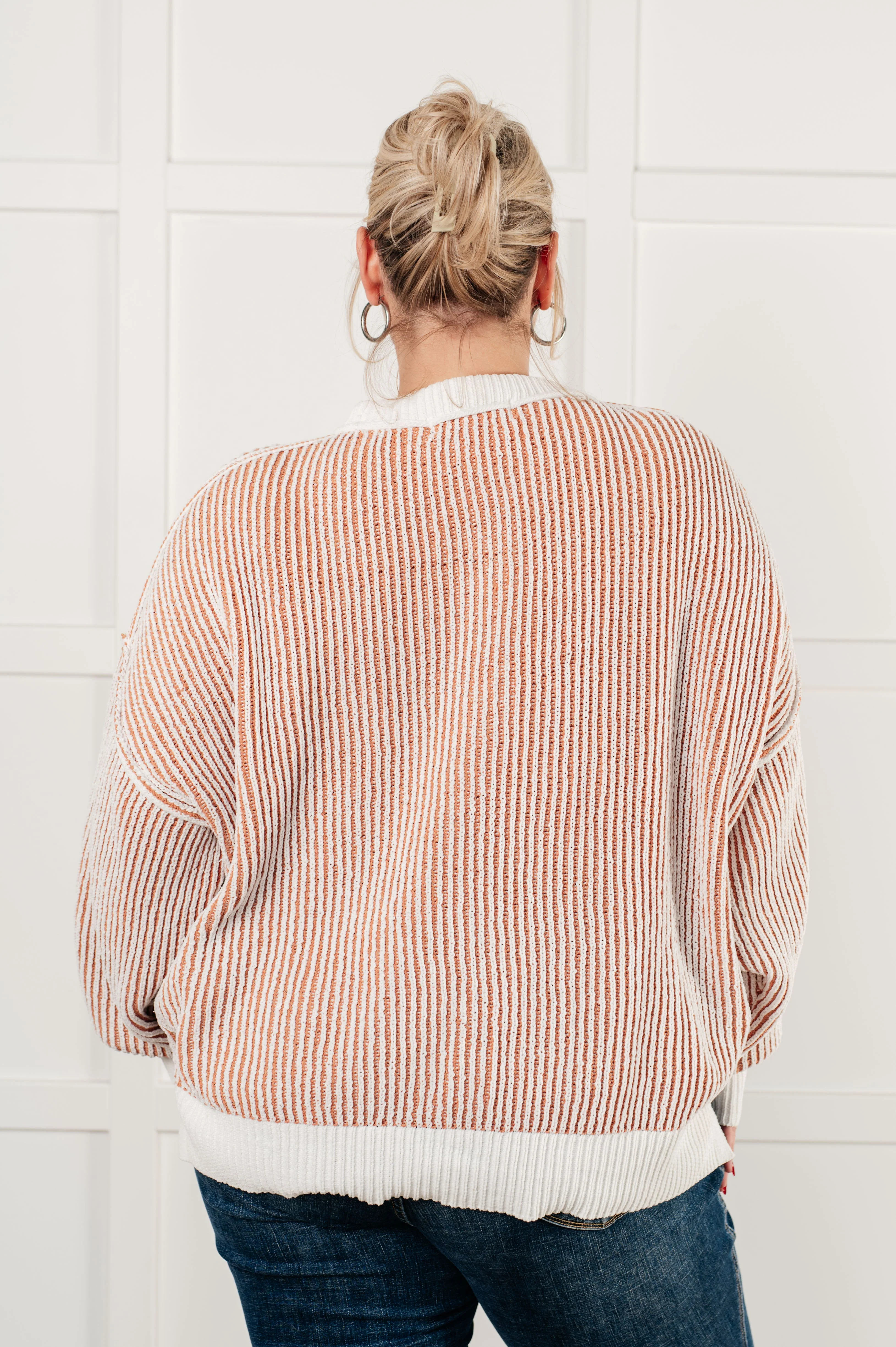 Least High Maintenance Contrast Trim Sweater - Image 10