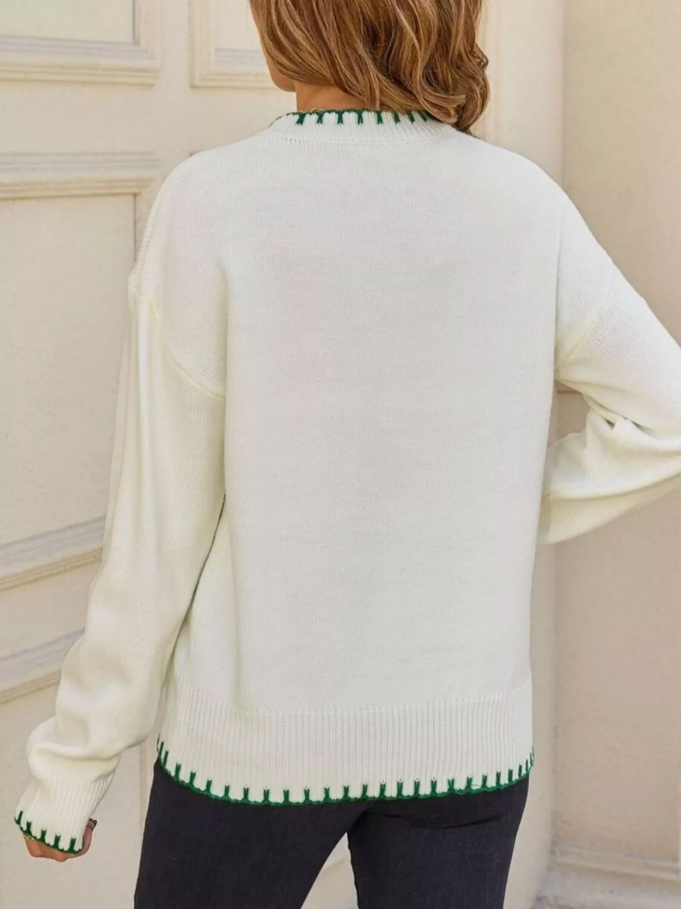 Lemon Round Neck Sweater - Image 10