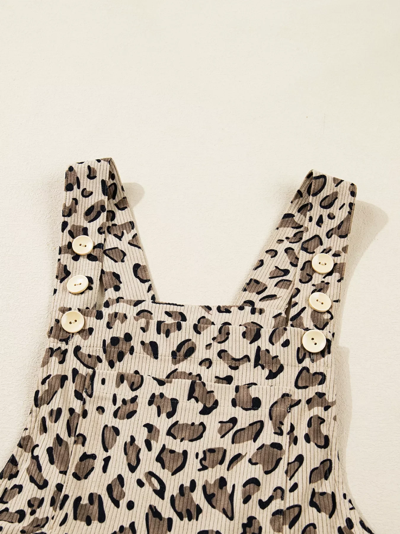 Leopard Bib Wide Leg Jumpsuit - Image 7