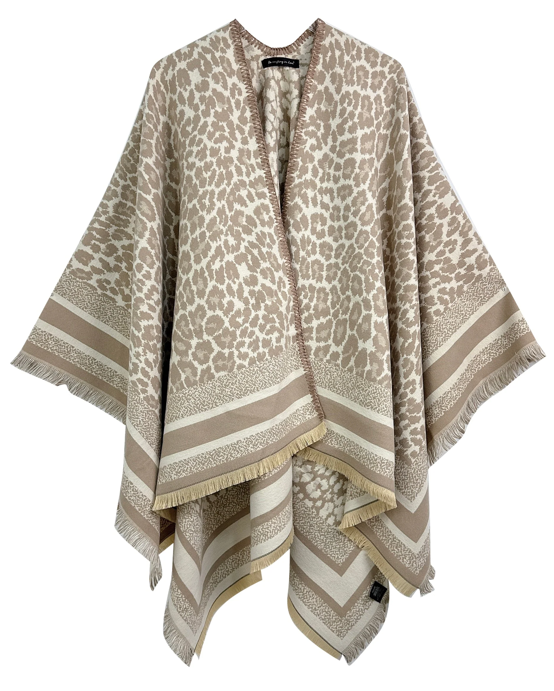Leopard Print Ruana - Image 2