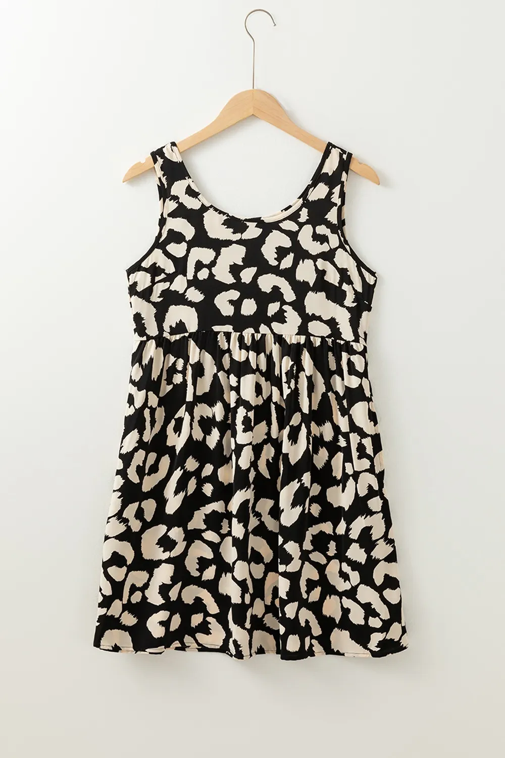 Leopard Print Sleeveless Summer Mini Dress - Image 7