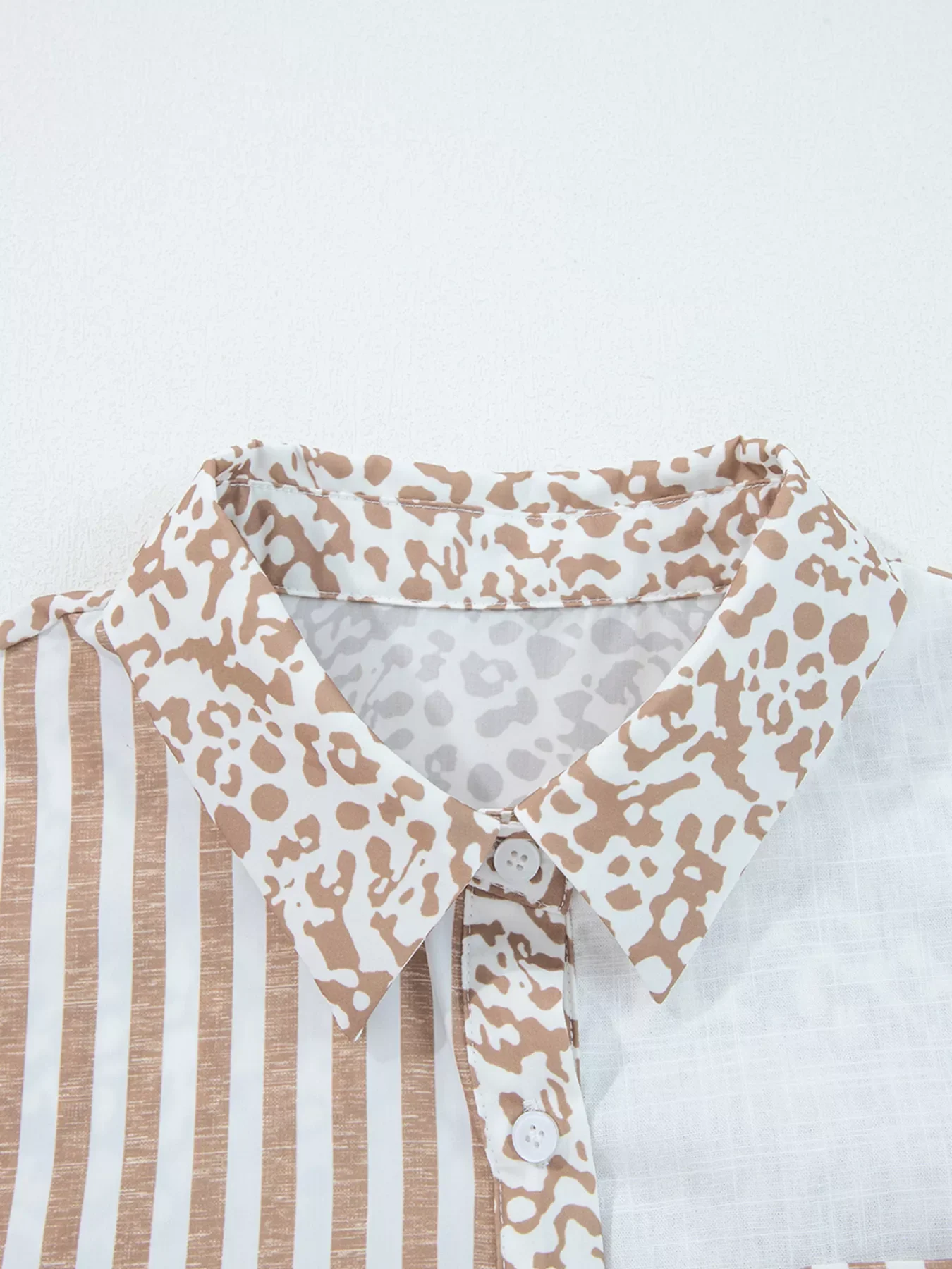 Leopard Striped Western Casual Shirt - Image 8