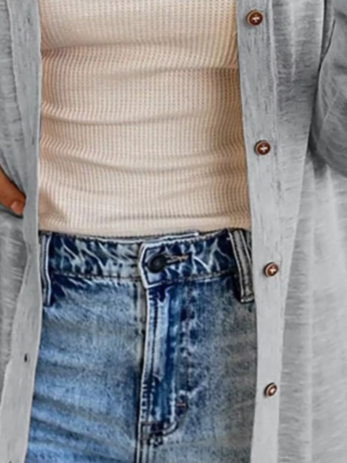 Lightweight Button-Down Cardigan - Image 12