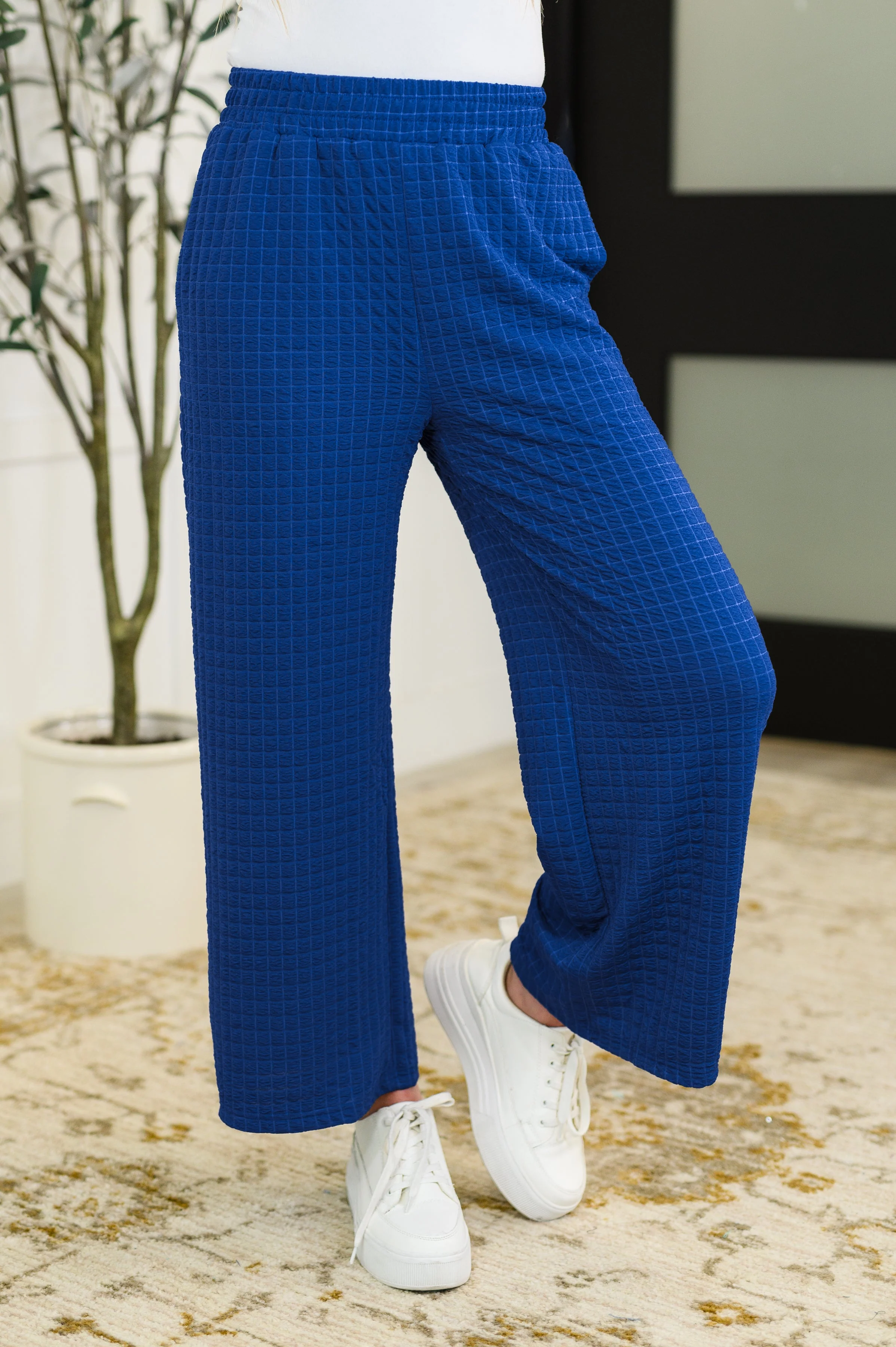 Listen Intently Textured Top and Pants Set - Image 2