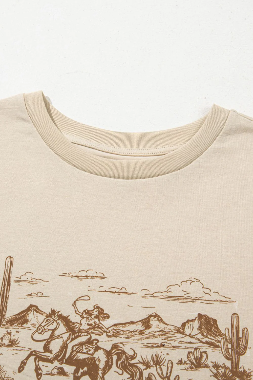 LIVE YOUR BEST LIFE Western Graphic Short Sleeve T-Shirt - Image 8