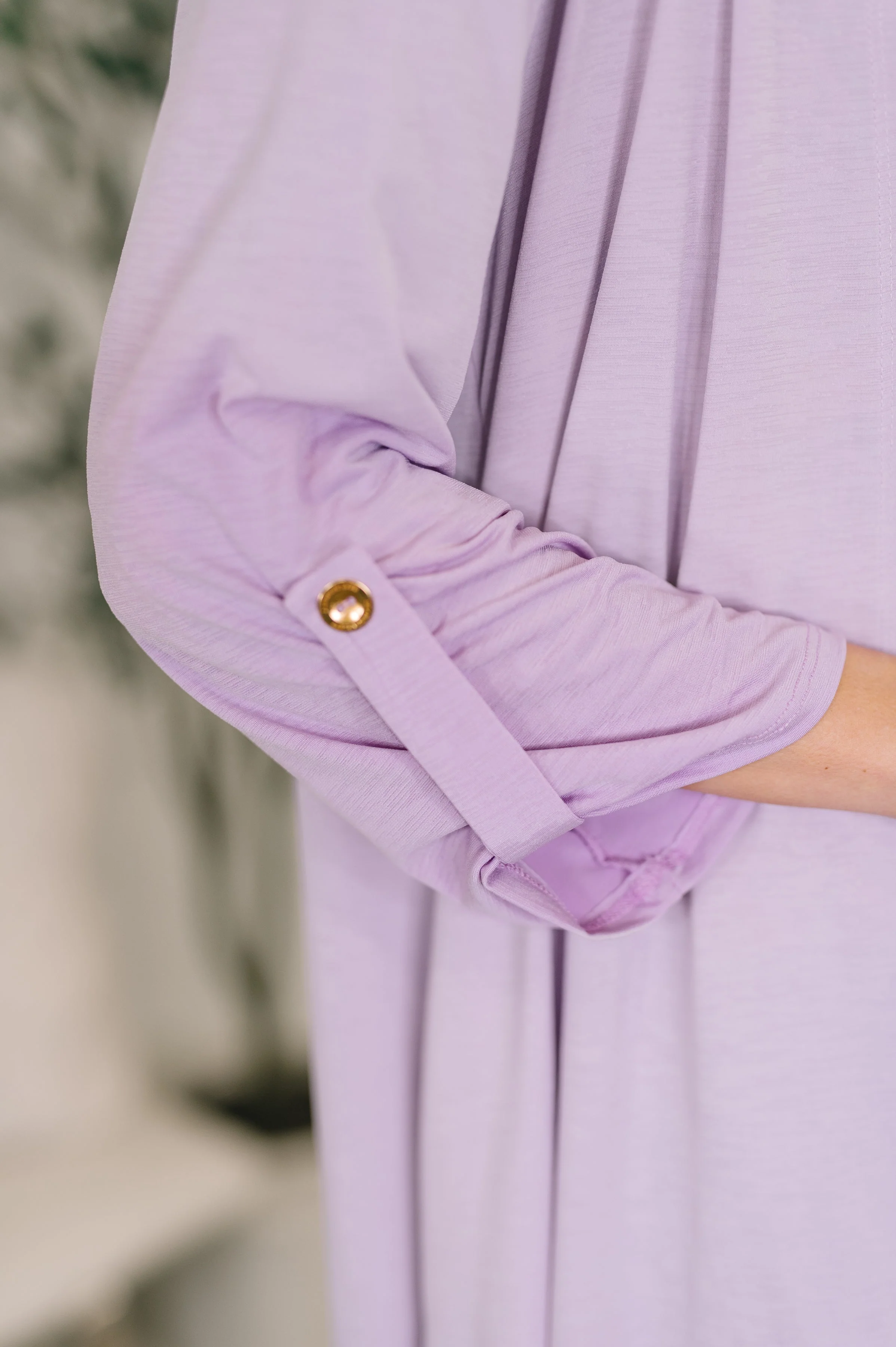 Lizzy Cardigan in Orchid Bloom - Image 2