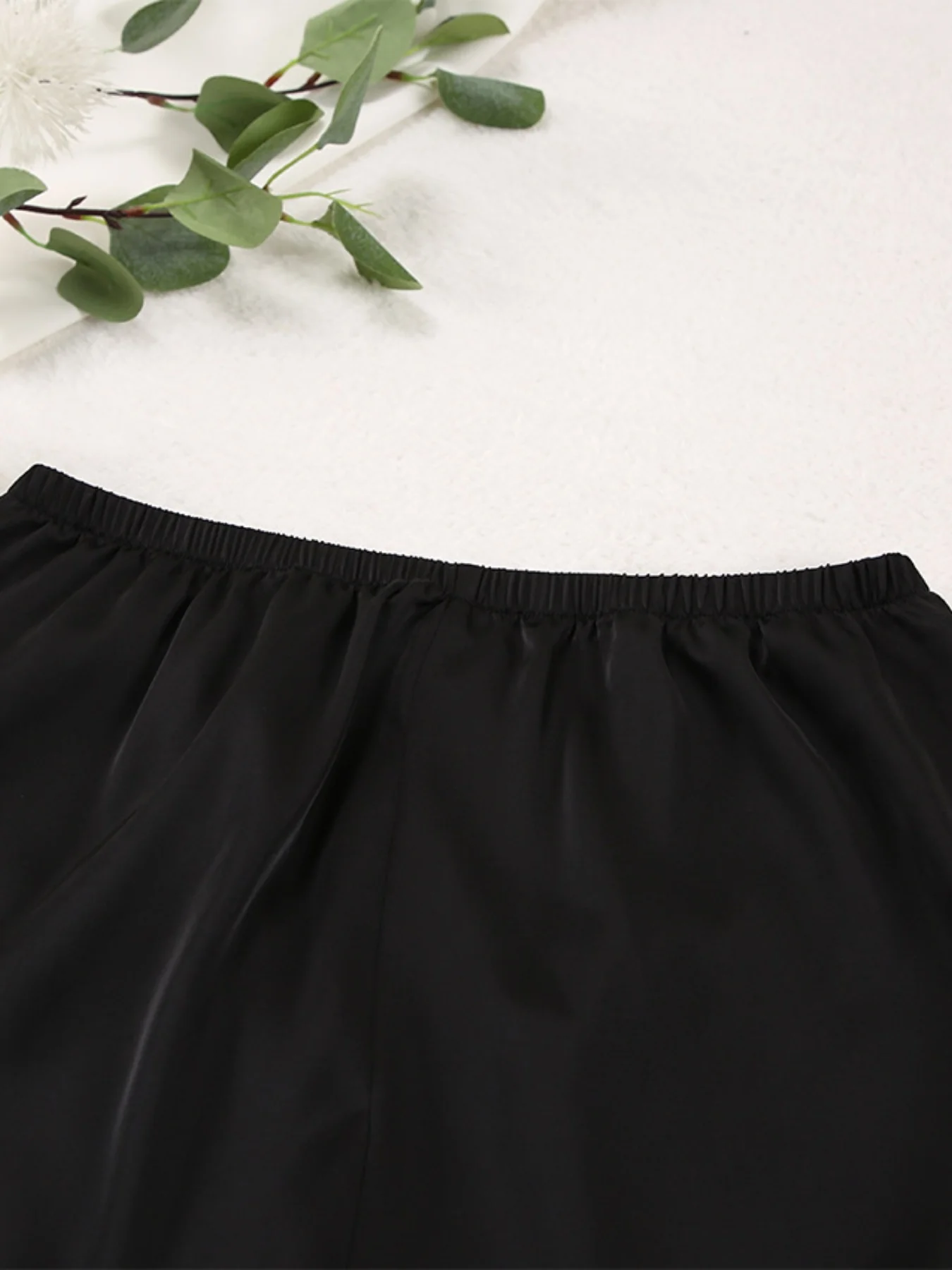 Long Sleeve Top and Wide Leg Pants Lounge Set - Image 10