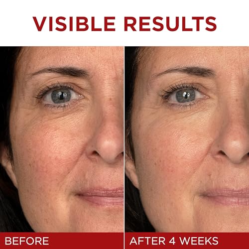 Loreal Paris revitaliftface creamfacereduce wrinkles, firm and brighten skincreambottlehyaluronic acid and vitamin cfragrance free - Image 2