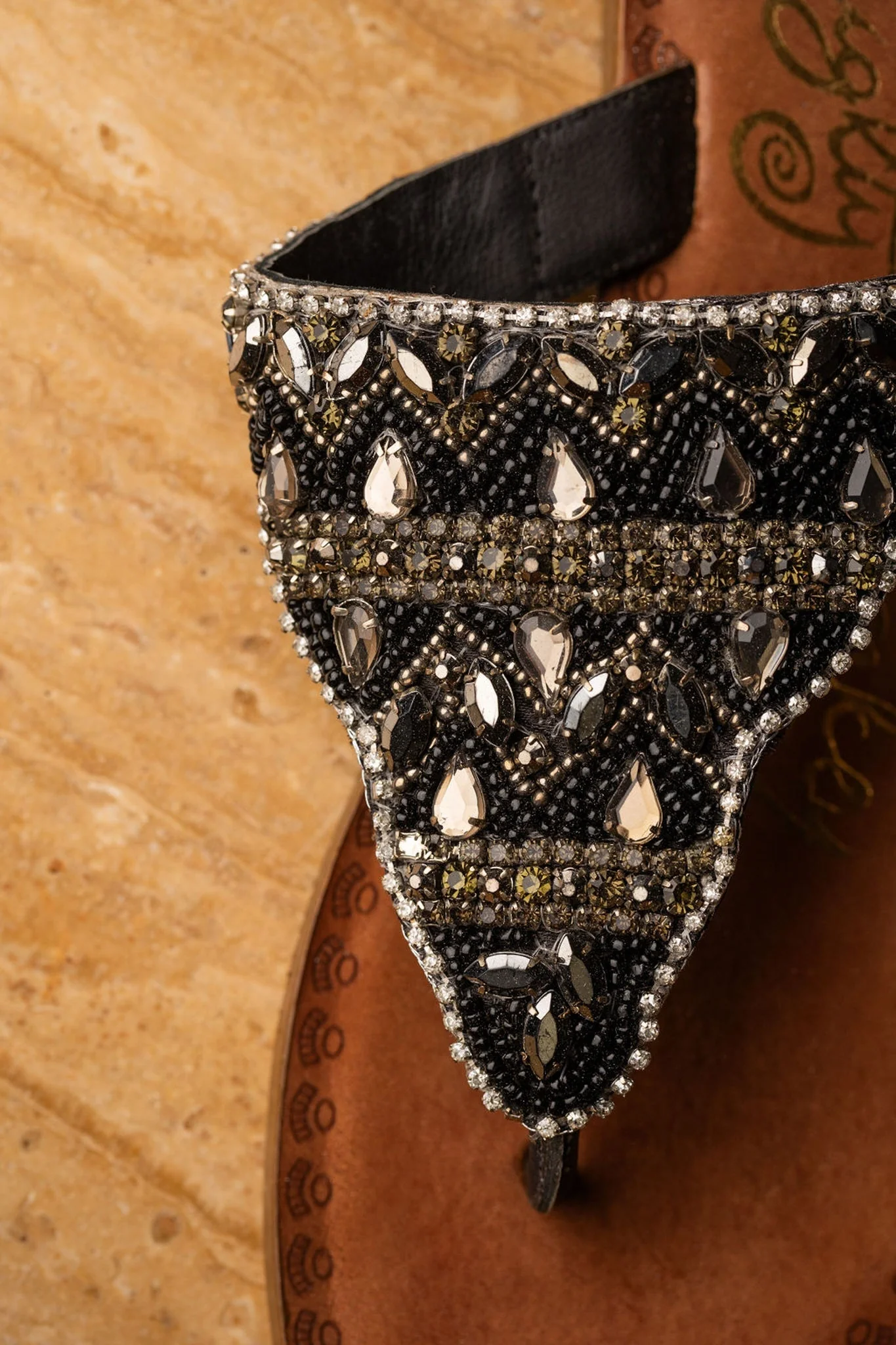 Loving U Sandals in Black - Image 5