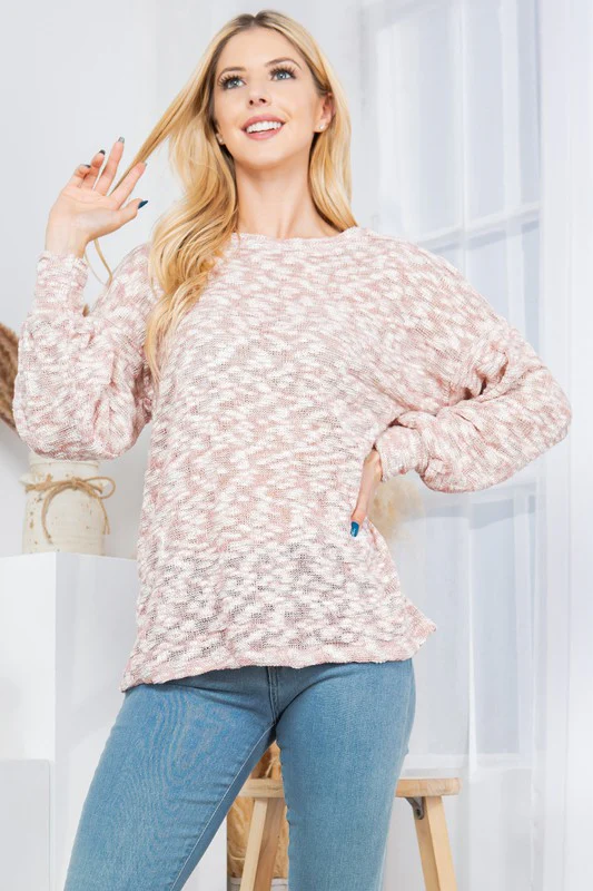 Low Gage Knit Pullover Sweater - Image 10