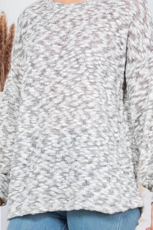 Low Gage Knit Pullover Sweater - Image 6