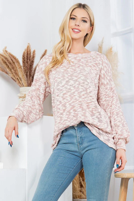 Low Gage Knit Pullover Sweater - Image 8