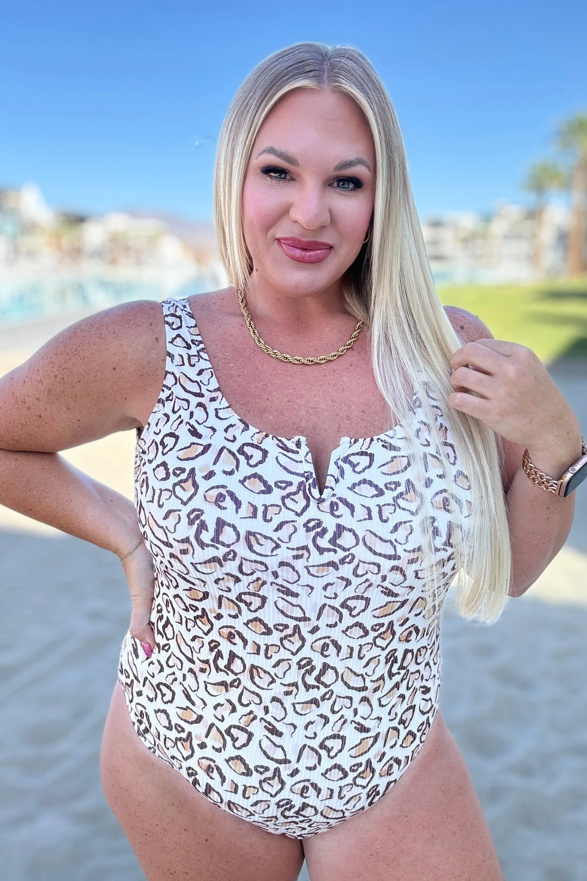 Madagascar Cheetah Swimsuit - Image 6