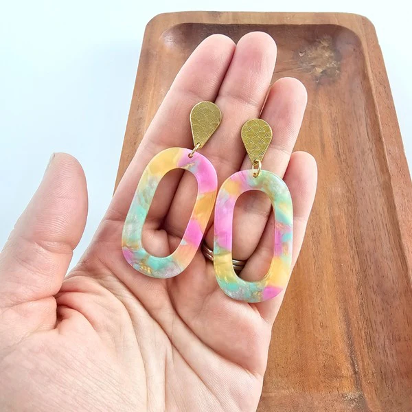 Maeve Earrings - Tropical Delight - Image 8