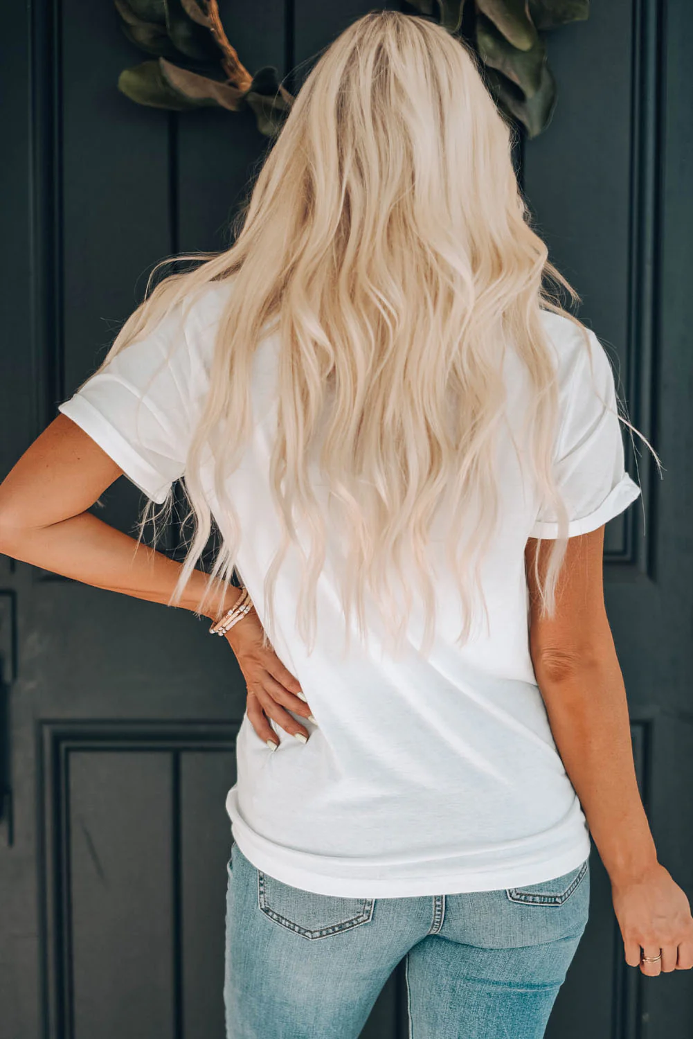 MAMA Round Neck Short Sleeve T-Shirt - Image 4