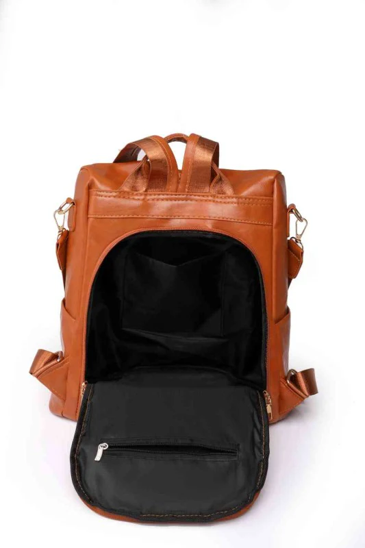Marcy Zipper Pocket Backpack - Image 15