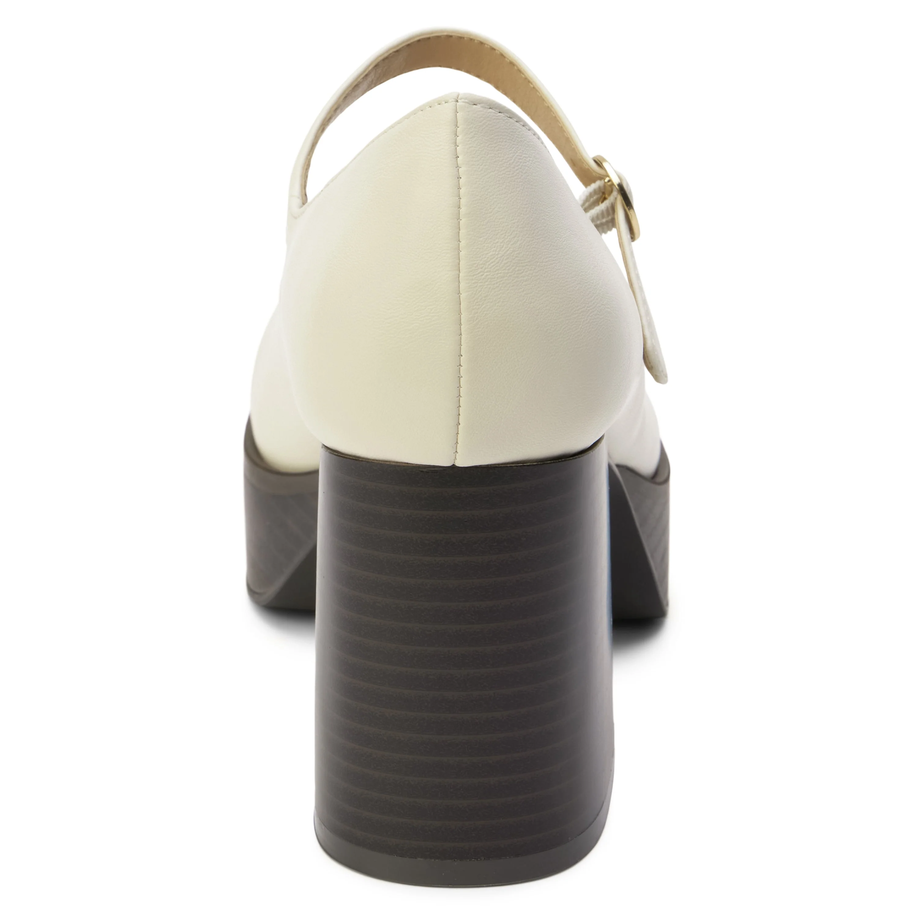Matilda Platform Heel in Bone - Image 6