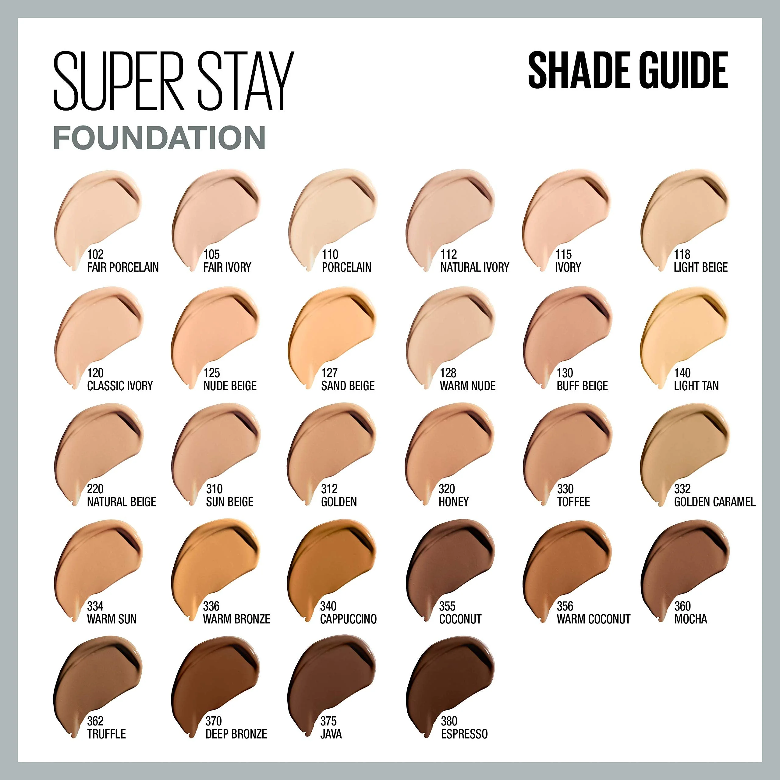 Maybelline New York Super Stay Full Coverage Liquid Foundation Makeup, Espresso, 1 Fl Oz - Image 6