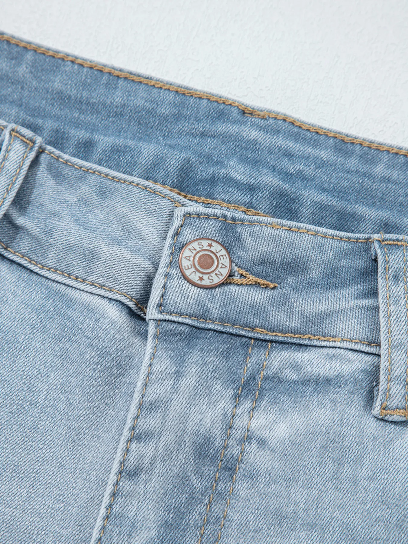 Mid Rise Ankle-Length Distressed Skinny Jeans - Image 5