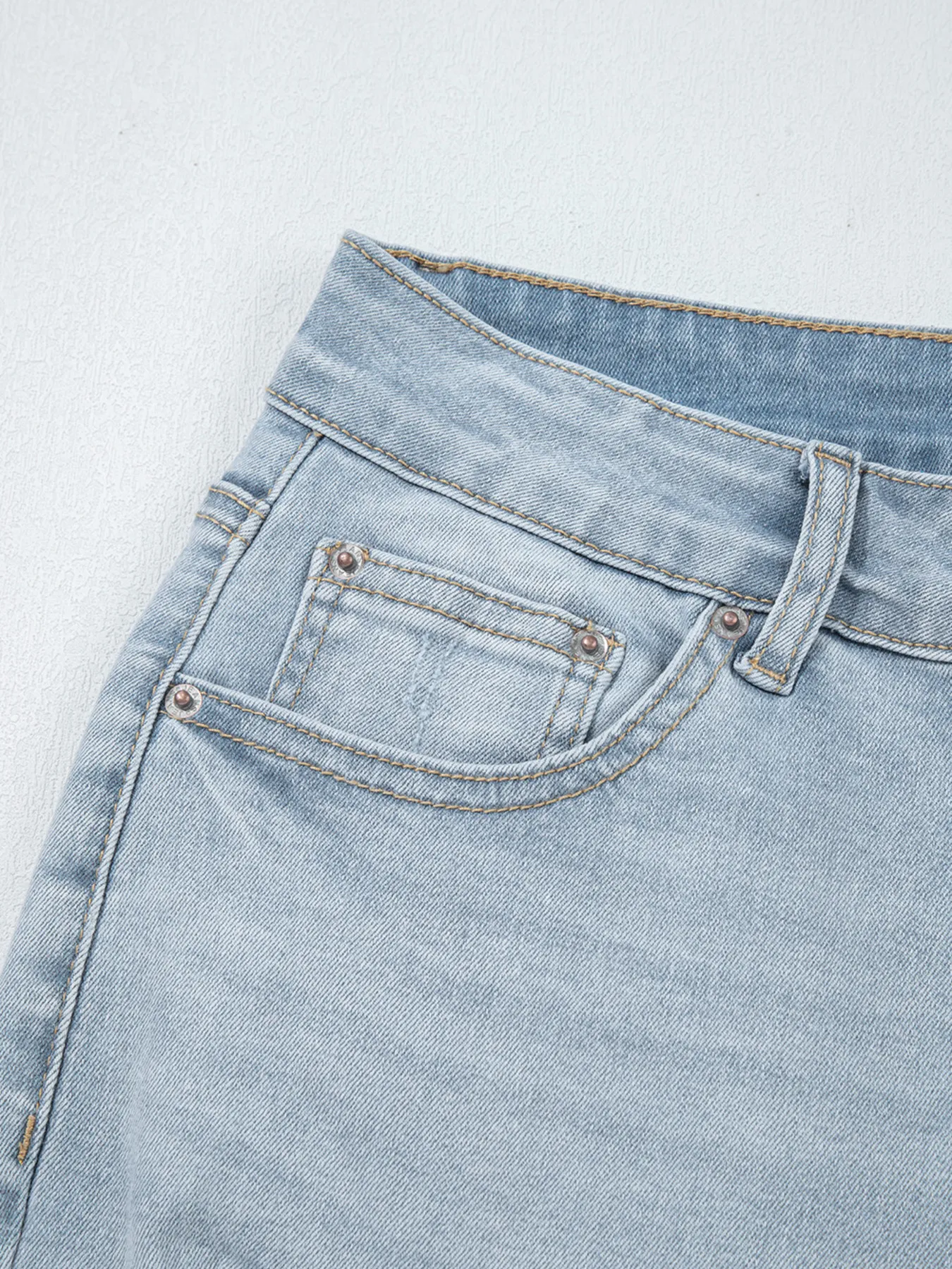 Mid Rise Ankle-Length Distressed Skinny Jeans - Image 8