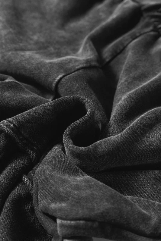 Mineral Wash Patchwork Tiered Wide Leg Pants - Image 39