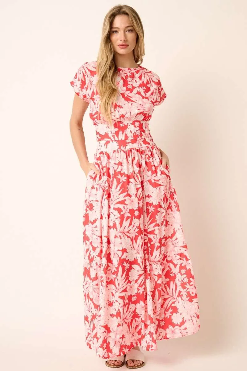 Mittoshop Tropical Print Top and Skirt Set - Image 3