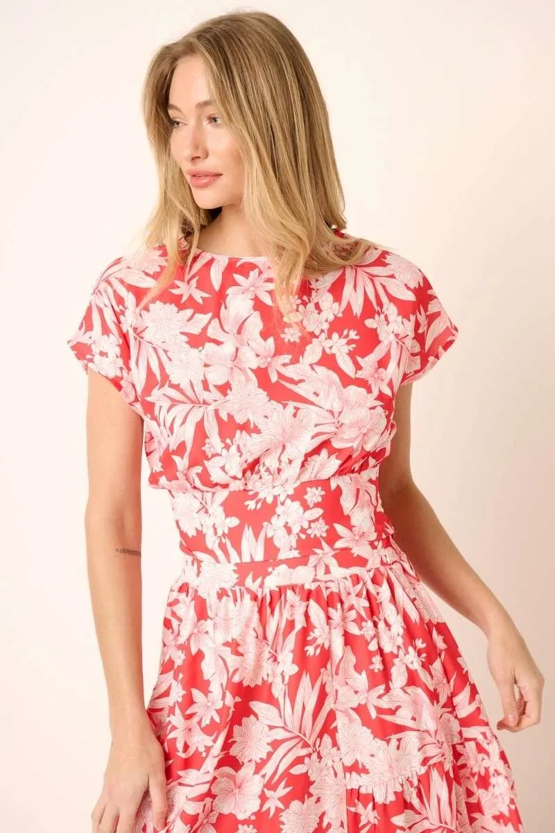 Mittoshop Tropical Print Top and Skirt Set - Image 5