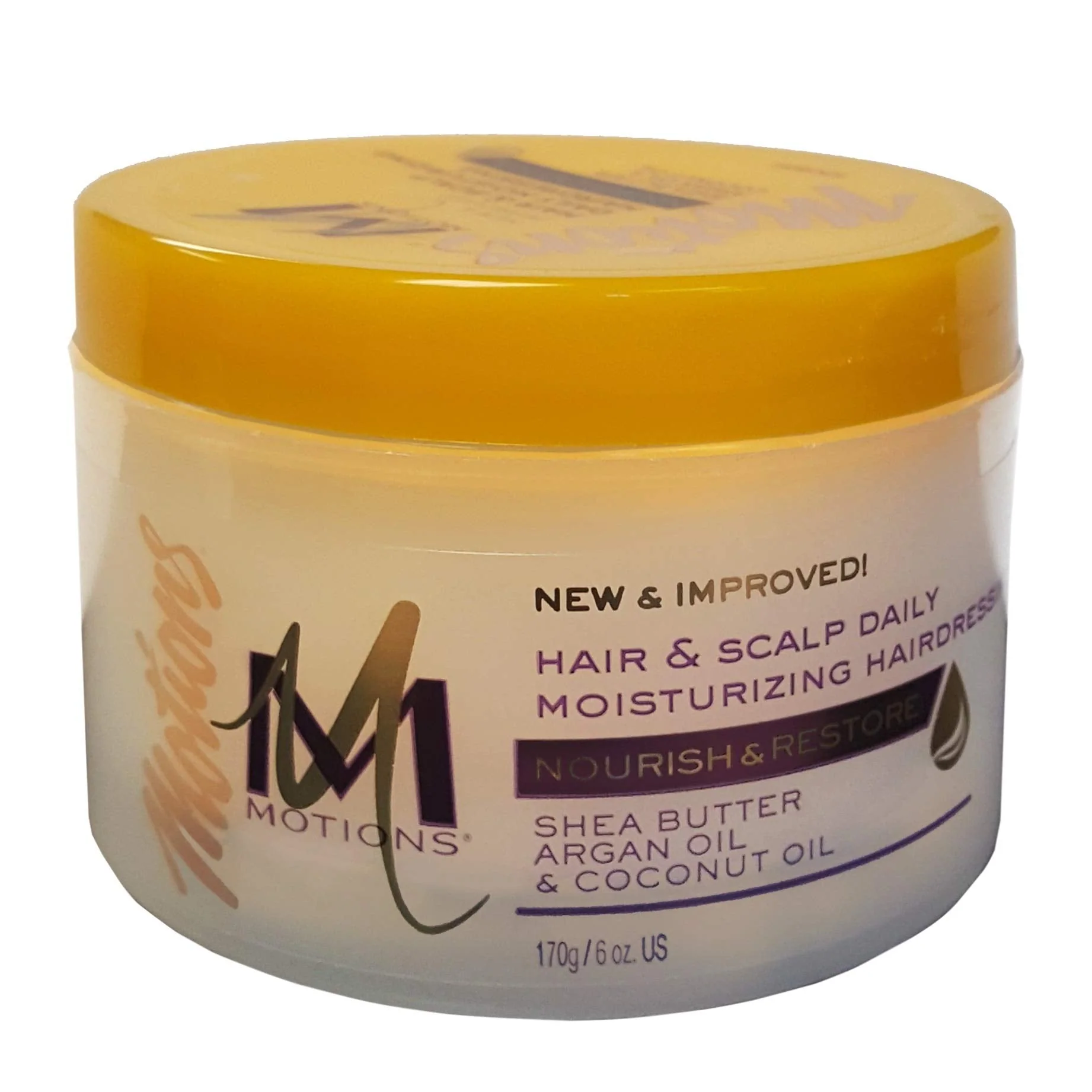Motions Hair & Scalp Daily Moisturizing Hairdressing 6 oz. (Pack of 2)