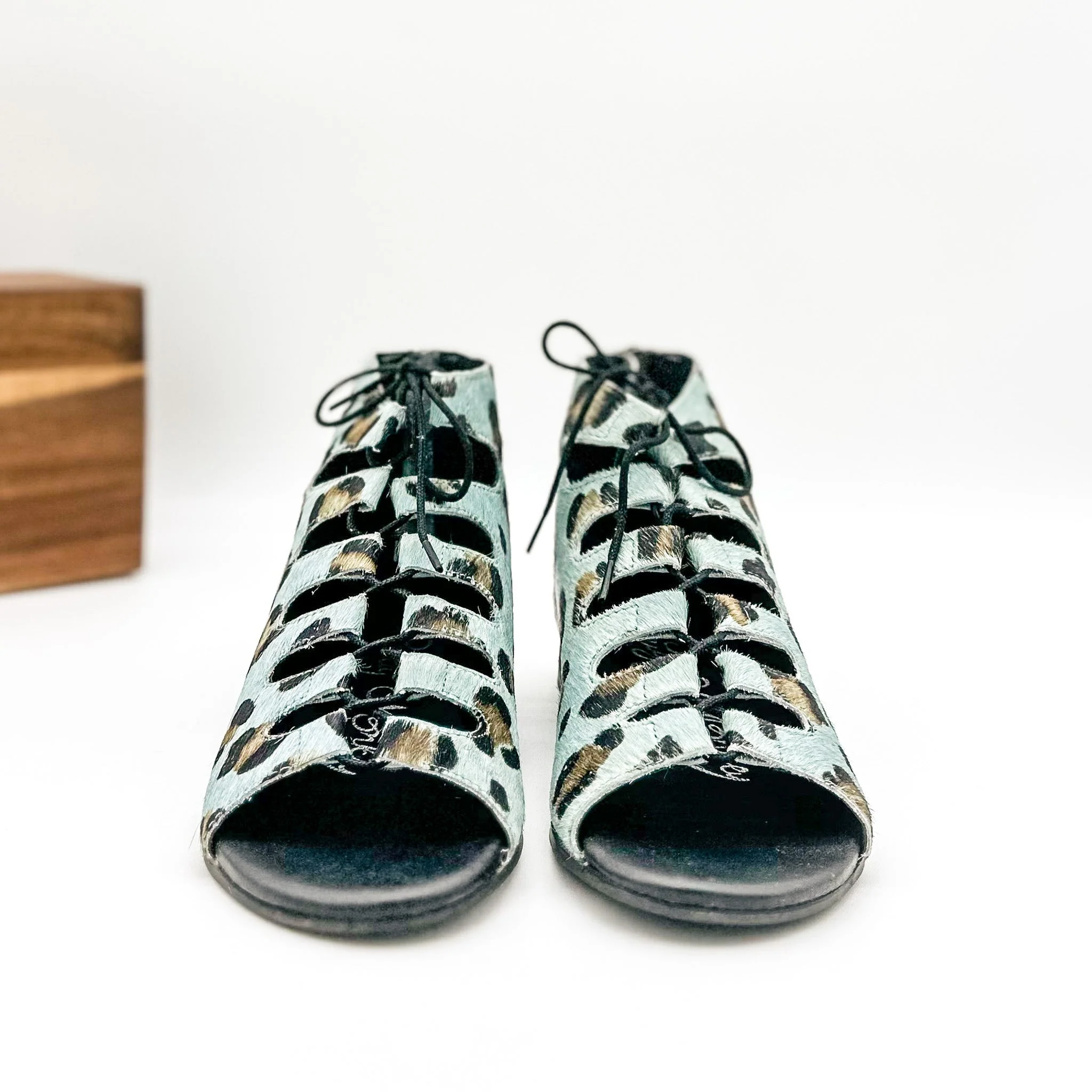 Nola Sandals in Teal - Image 10