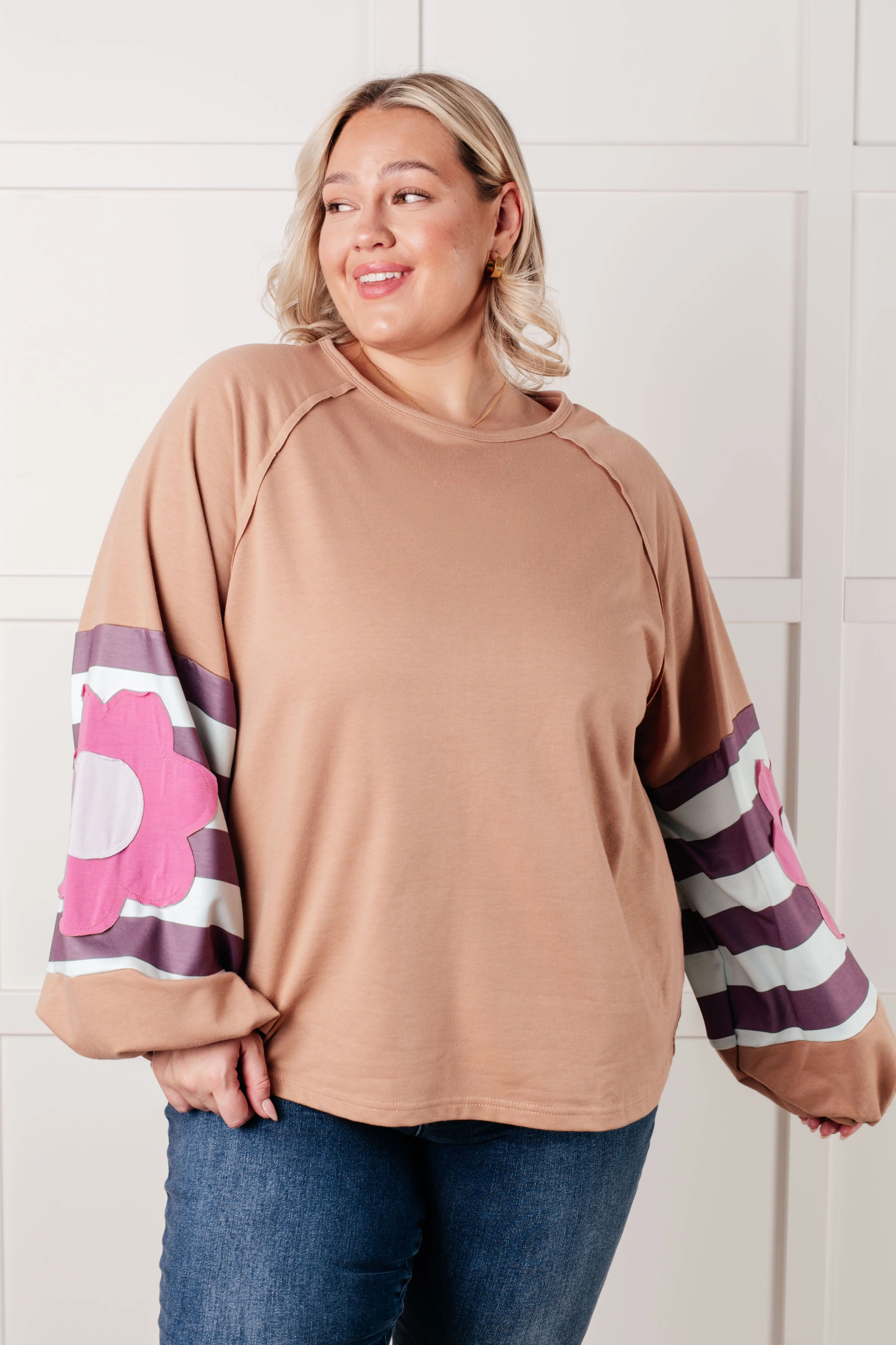 New and Improved Floral Patchwork Top - Image 2