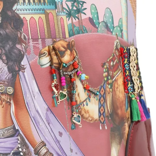 Nicole Lee USA Queen Cleopatra Dome Handbag - Image 13