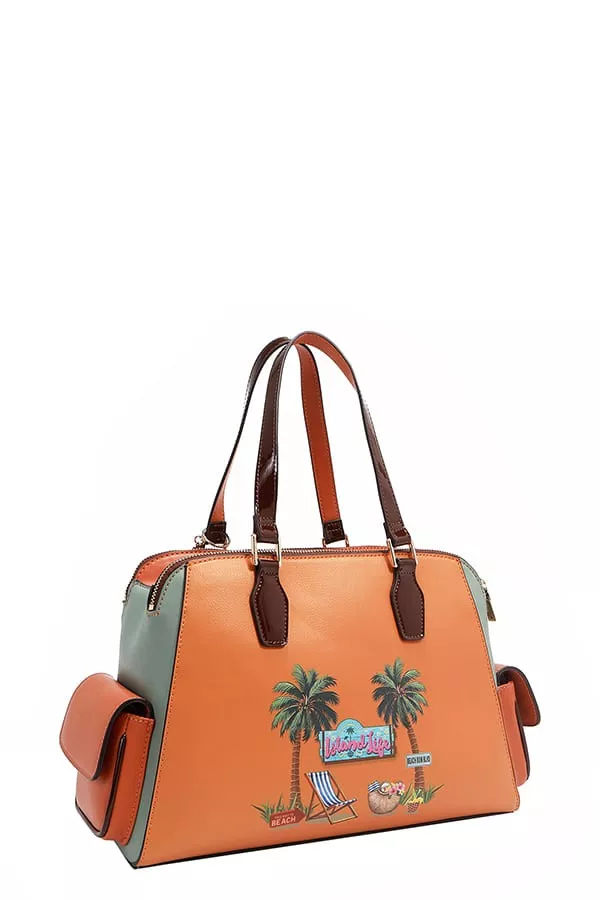 Nicole Lee USA Sun and Sand Handbag - Image 4
