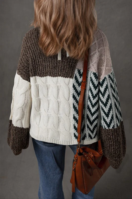 Norah Knotted Loose Fit Sweater - Image 4