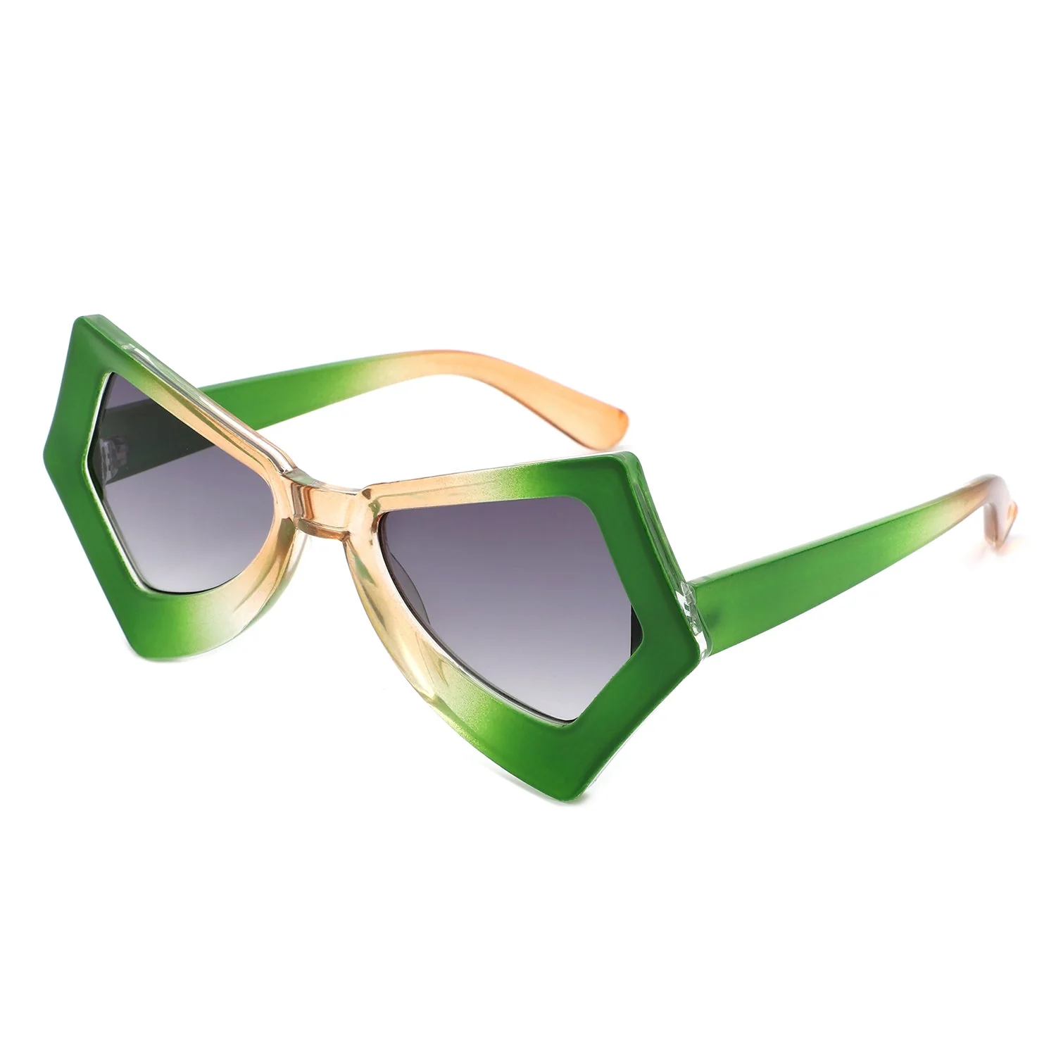 Nymeria - Irregular Sharp Geometric Fashion Women's Sunglasses - Image 8