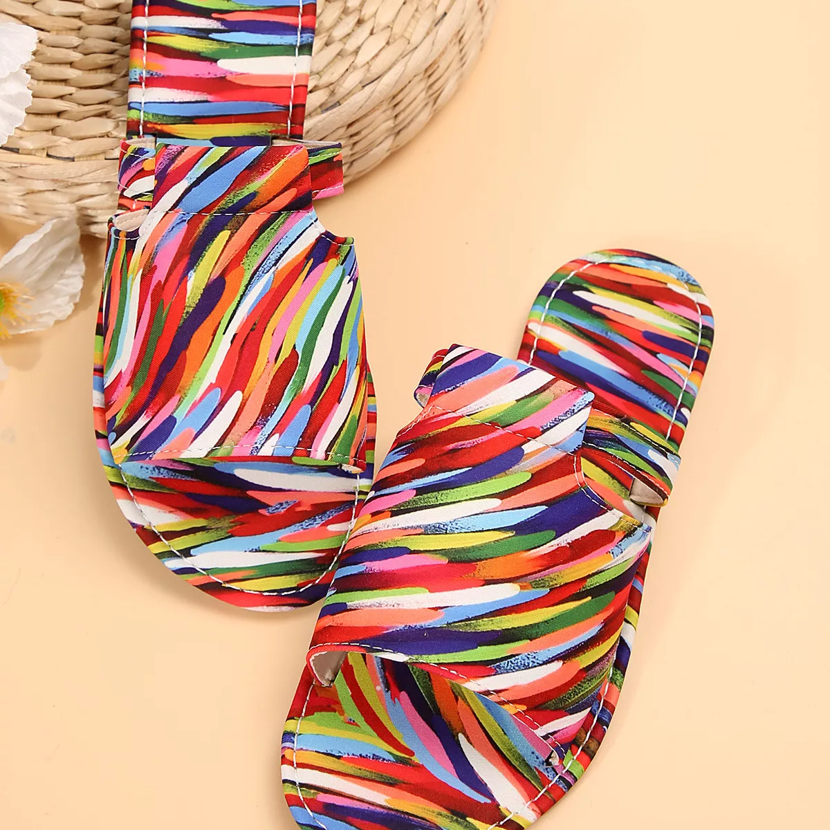 Open Toe Flats Sandals - Image 8