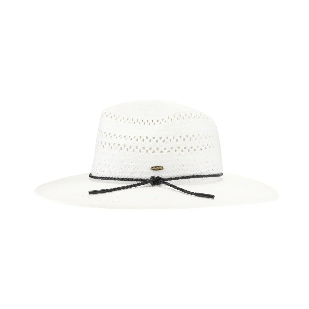 Open Weave C.C Panama Sun Hat