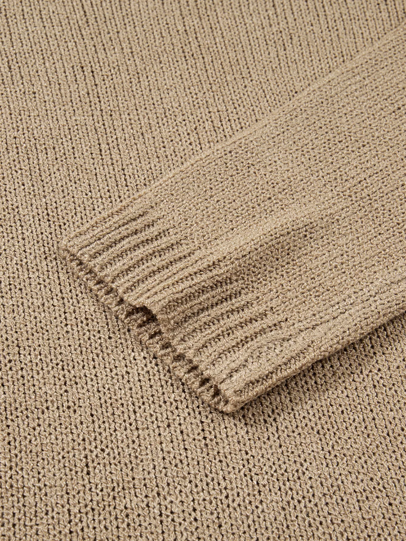 Oversize Drop Shoulder Slouchy Sweater Dress - Image 9