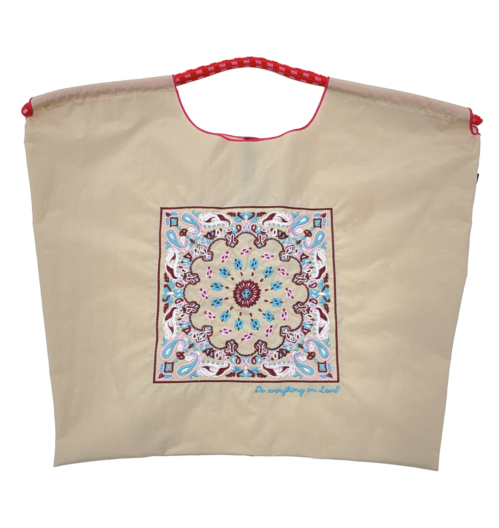 Paisley Pattern Rope Bag - Image 5