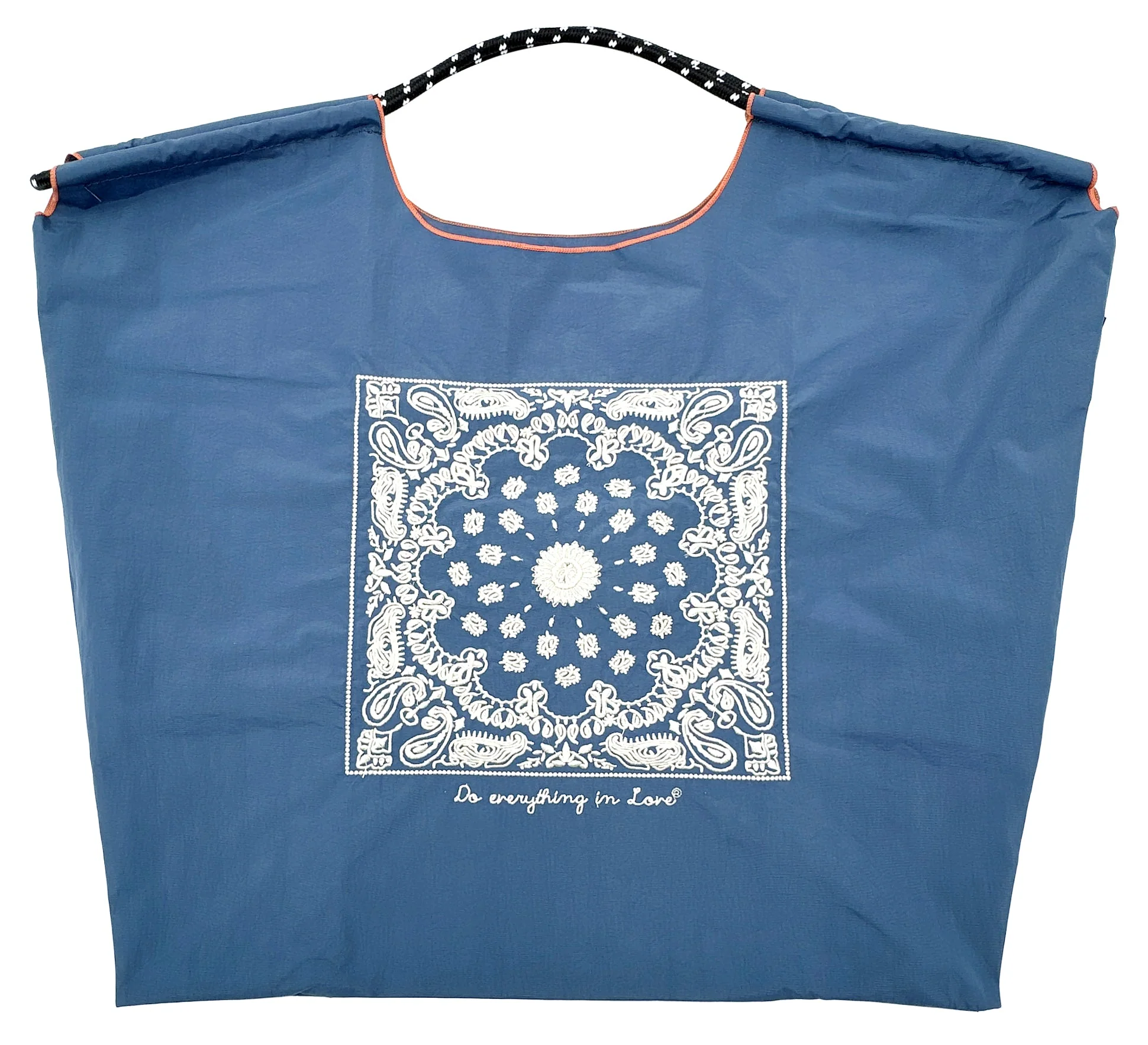 Paisley Pattern Rope Bag - Image 11