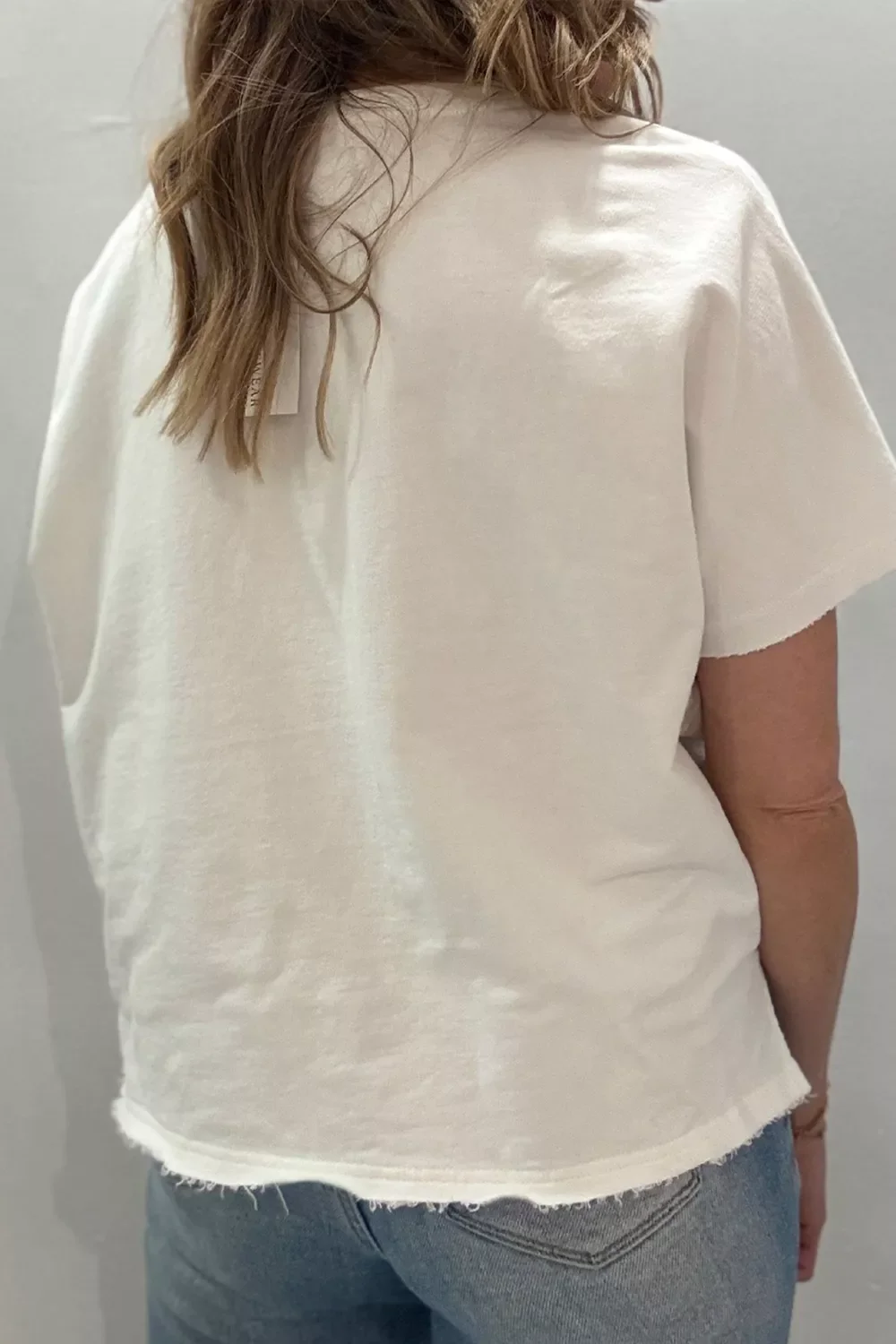 Patriot Star Patched Notched Neck Mineral Washed Tee - Image 2